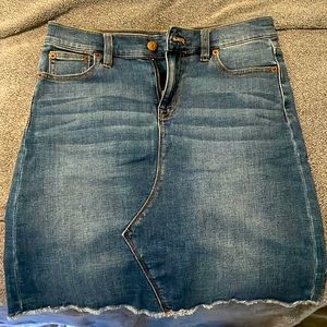 Jcrew Jean skirt
